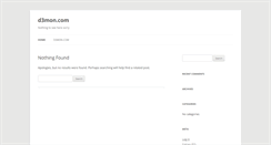Desktop Screenshot of d3mon.com